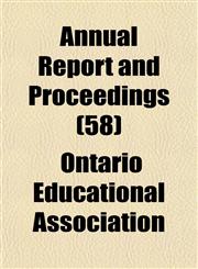 Annual Report and Proceedings (58),1151892858,9781151892850
