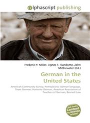 German in the United States,6130252668,9786130252663