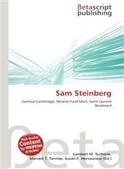 Sam Steinberg,613515933X,9786135159332