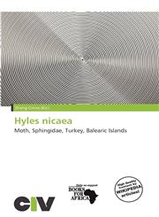 Hyles nicaea,6137755606,9786137755600