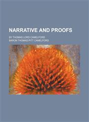 Narrative and proofs; By Thomas Lord Camelford,1236552520,9781236552525