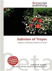 Sabinian of Troyes,6131010218,9786131010217