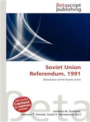 Soviet Union Referendum, 1991,6136018314,9786136018317