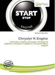 Chrysler K Engine,6134984701,9786134984706