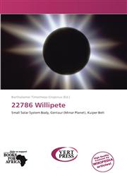 22786 Willipete,6138594029,9786138594024