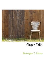 Ginger Talks,1140034723,9781140034728
