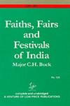Faiths, Fairs and Festivals of India,8175363851,9788175363854