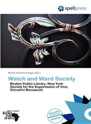 Watch and Ward Society,6137932230,9786137932230