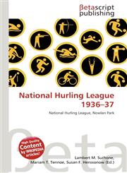 National Hurling League 1936-37,6136198436,9786136198439