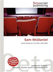 Sam McDaniel,6135134000,9786135134001