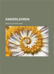 Kinderlehren,1130896919,9781130896916