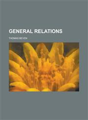 General Relations,1234137844,9781234137847