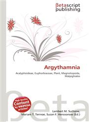 Argythamnia,613487101X,9786134871013