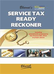 Bharat's Service Tax Ready Reckoner (With Free Download) 13th Edition,8177372017,9788177372014