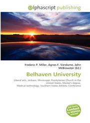 Belhaven University,6135611844,9786135611847