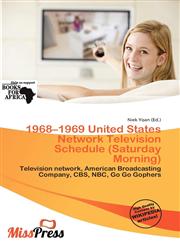 1968-1969 United States Network Television Schedule (Saturday Morning),6200070938,9786200070937