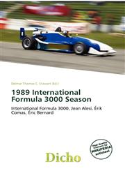 1989 International Formula 3000 Season,6136749122,9786136749129