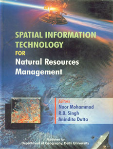 Spatial Information Technology for Natural Resource Management 1st Published,8180693589,9788180693588