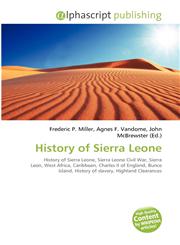 History of Sierra Leone,6130075588,9786130075583