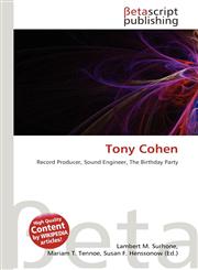 Tony Cohen,6133536322,9786133536326
