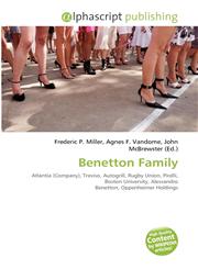 Benetton Family,6134258601,9786134258609