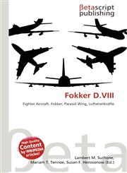 Fokker D.VIII,613235719X,9786132357199