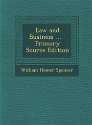 Law and Business ... - Primary Source Edition,1293331813,9781293331811