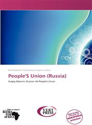 People'S Union (Russia),6138656598,9786138656593