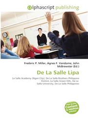De La Salle Lipa,6134279196,9786134279192