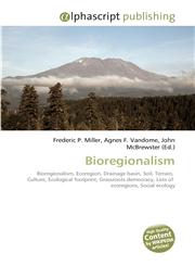 Bioregionalism,6130605927,9786130605926