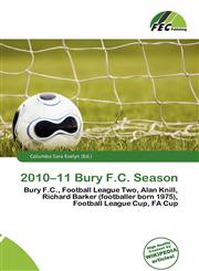 2010-11 Bury F.C. Season,6136812320,9786136812328
