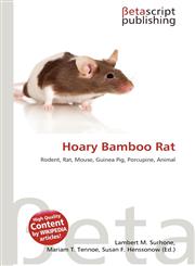 Hoary Bamboo Rat,6135391070,9786135391077