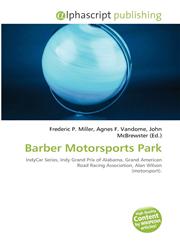 Barber Motorsports Park,613562475X,9786135624755