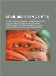 Stahl Und Eisen (27, PT. 2 ),115348871X,9781153488716