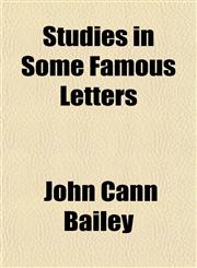 Studies in Some Famous Letters,1152040499,9781152040496