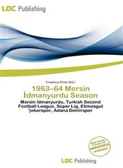 1963-64 Mersin İdmanyurdu Season,6136938308,9786136938301
