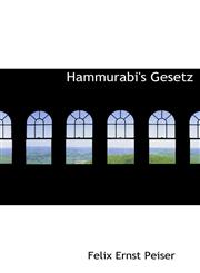 Hammurabi's Gesetz,1241659303,9781241659301