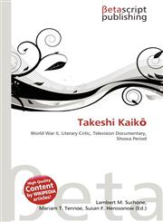 Takeshi Kaikō,6135003364,9786135003369