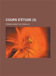 Cours D'Etude (3),1234624109,9781234624101