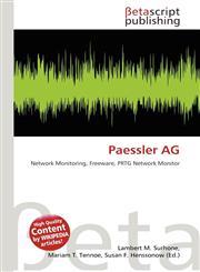 Paessler AG,613210156X,9786132101563