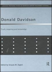 Donald Davidson,0415189047,9780415189040