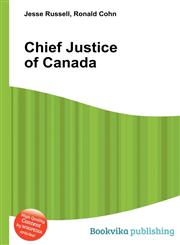 Chief Justice of Canada,5510891831,9785510891836