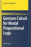 Gentzen Calculi for Modal Propositional Logic,9048196698,9789048196692