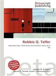 Robbie Q. Telfer,6132182527,9786132182524