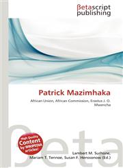 Patrick Mazimhaka,6134522287,9786134522281