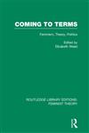 Coming to Terms Feminism, Theory, Politics 1st Edition,0415635217,9780415635219