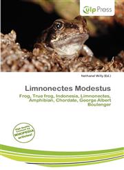 Limnonectes Modestus,6139792878,9786139792870