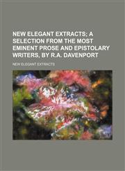 New elegant extracts,1232097675,9781232097679