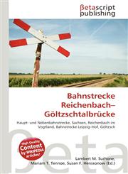 Bahnstrecke Reichenbach-Göltzschtalbrücke,6135122630,9786135122633