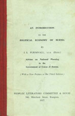 An Introduction to the Political Economy of Burma With a New Preface to Third Edition 3rd Edition